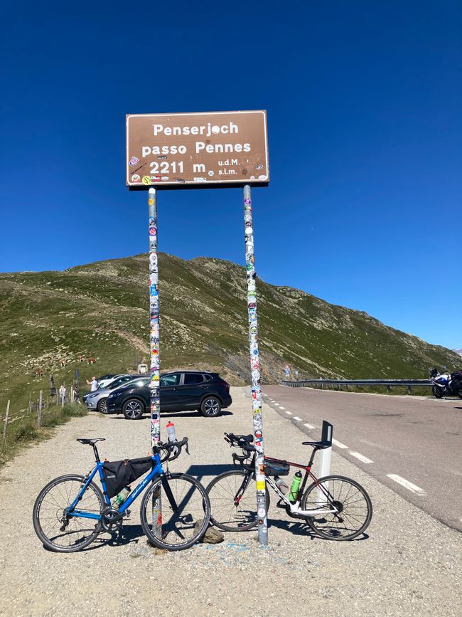 Stage 8a: Morning ride to the Penserjoch