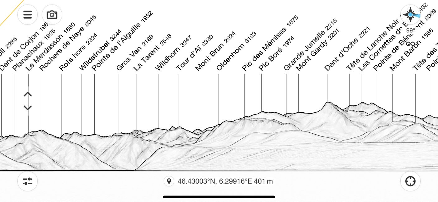 Genfersee Etappe 14 Rolle 25.2 Km (320.1 Km)