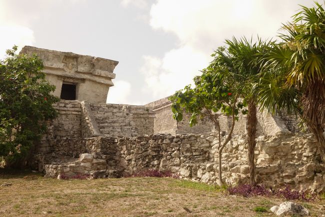 Die eigentlichen Ruinen gab es natürlich auch zu bestaunen. Das windschiefe Design ist original und beabsichtigt! 