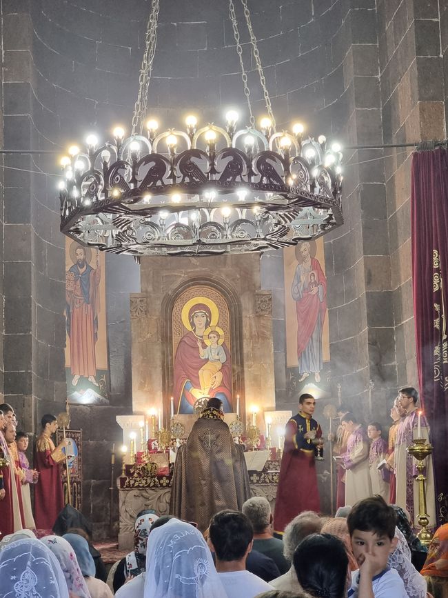 Armenian worship service