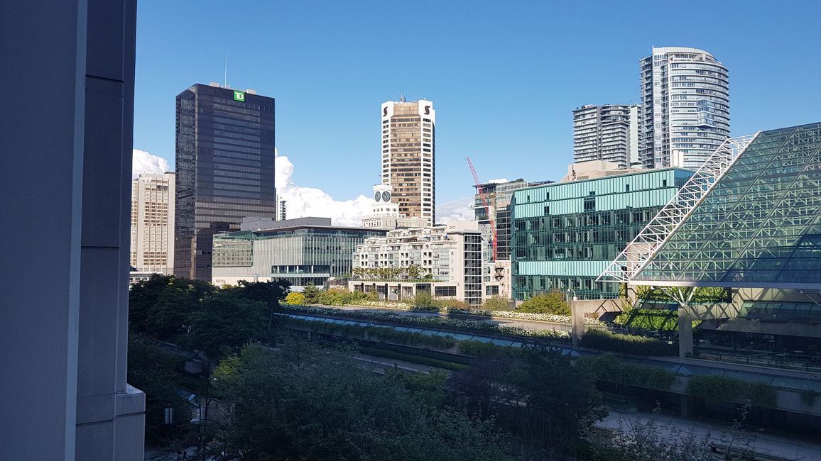 New accommodation in Vancouver Downtown, work experiences, and Queen Elizabeth Park
