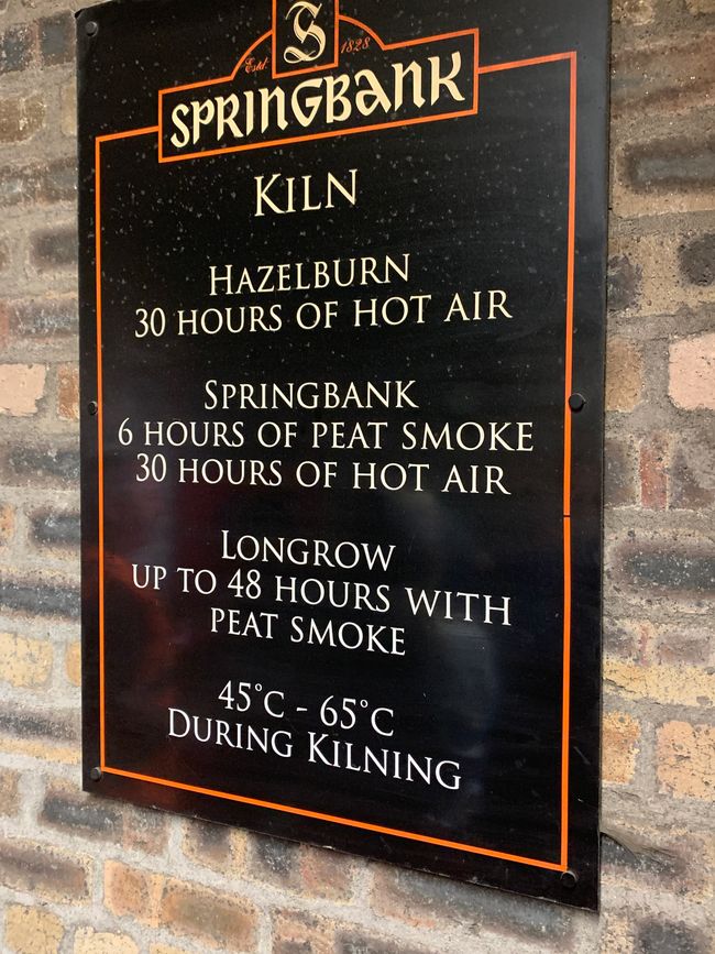 Springbank Distillery - der einzige 'Computer'