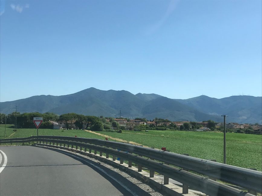 Schöne Gegend die Toskana 