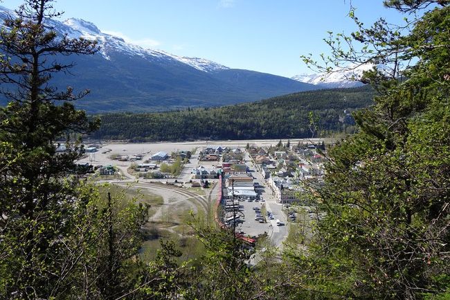 Skagway von oben