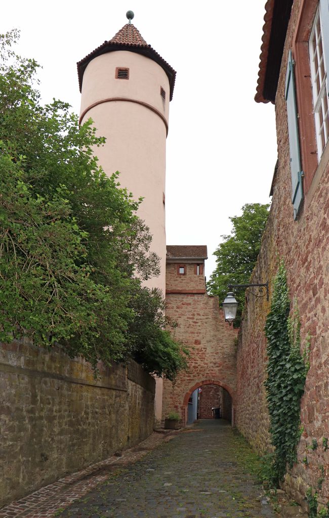 View of Wertheim Castle from the Franconian Main side.