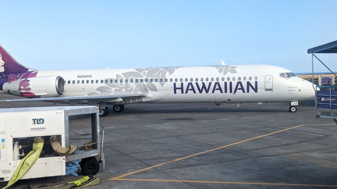 Tag 16 Big Island – Kauai: Weiterflug mit Pannen...