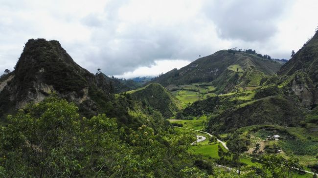 Ecuador - of theft, hippie communes, and a volcano.
