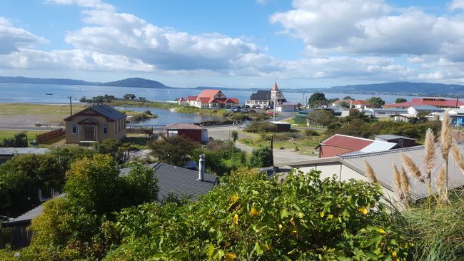 The old Maori village in Rotorua