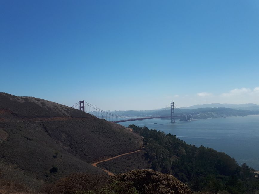 August 30, Day 6 - Golden Gate Bridge & Bike House