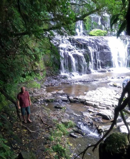 Purakanui Falls with Hp