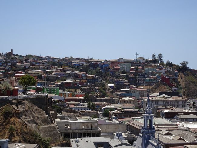 Blog 4 / Überraschung Valparaiso / Valparaiso Surprise