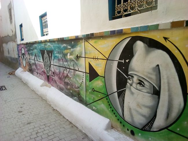 Street art in Rabat