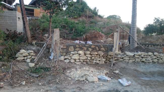 July 18: Foundation of the hexagonal building