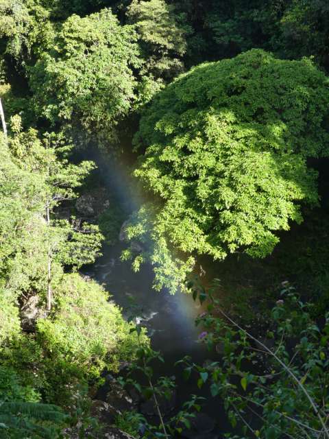 Rainbow at the Zillie Falls