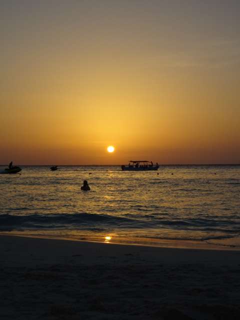 Sunset at Playa del Norte