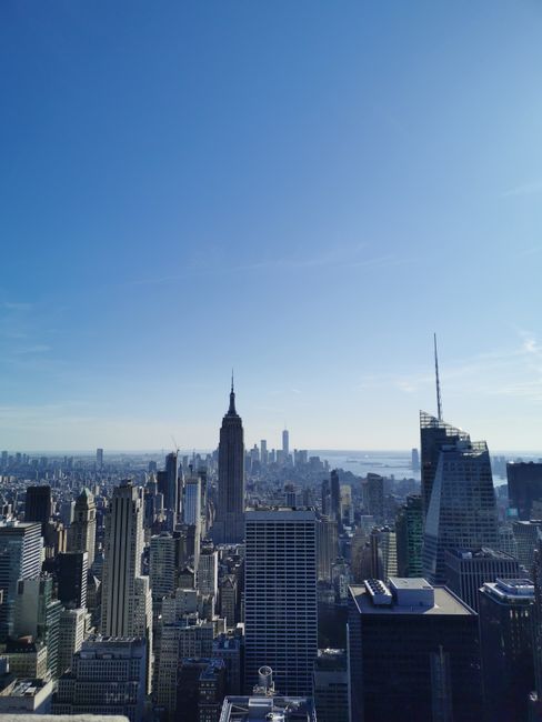 New York City! - little Jennie, big skyscrapers!