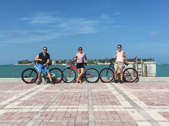 Fahrradtour entlang Key West