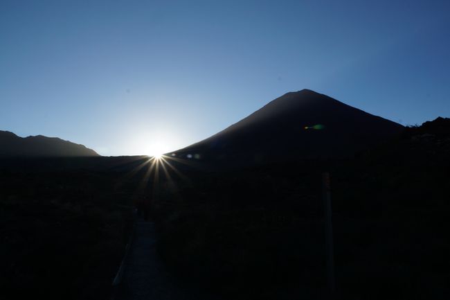 Tongariro Alpine Crossing och Hobbiton filmuppsättning