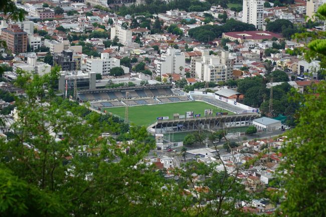 Salta Stadium El Gigante del Norte from the mountain