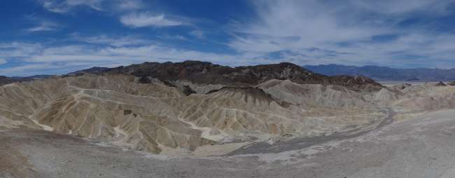 Zabriskie Point im Death Valley