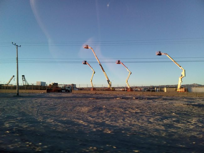 cranes for the mines