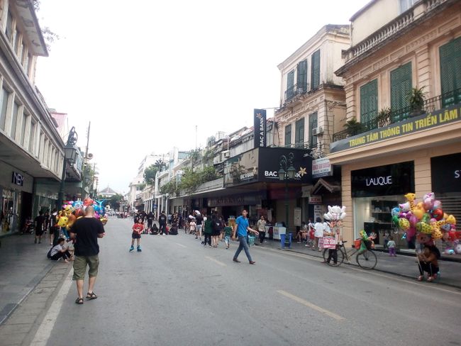 Hanoi on a sunday