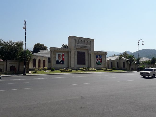 Heydar Aliyev monument