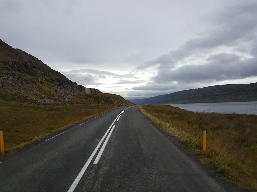 Along the Westfjords on the 61 towards Isafjördur
