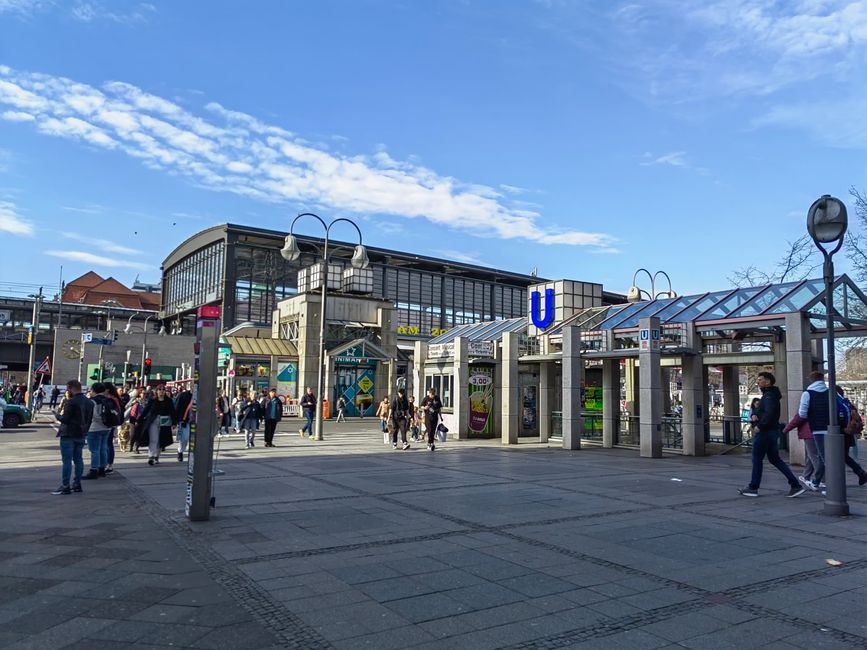 Bahnhof Zoologier Garten 20.03.2023