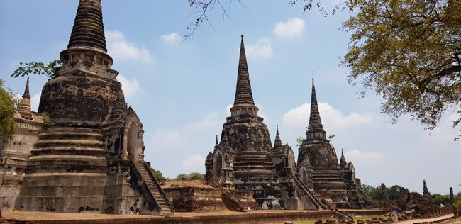 Wat Phra Si Sanphet, die besterhaltensten Tempelbauten in Ayutthaya 😍