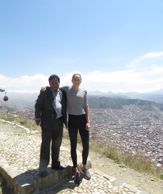 El primer boliviano que conocimos :)