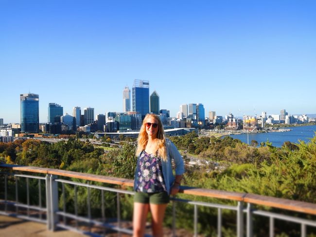 View of Perth from Kings Park 
