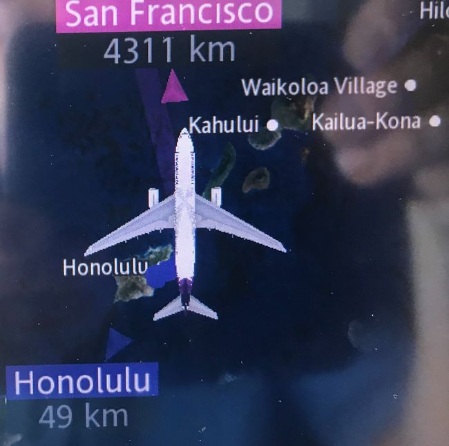 Hawaii to San Francisco