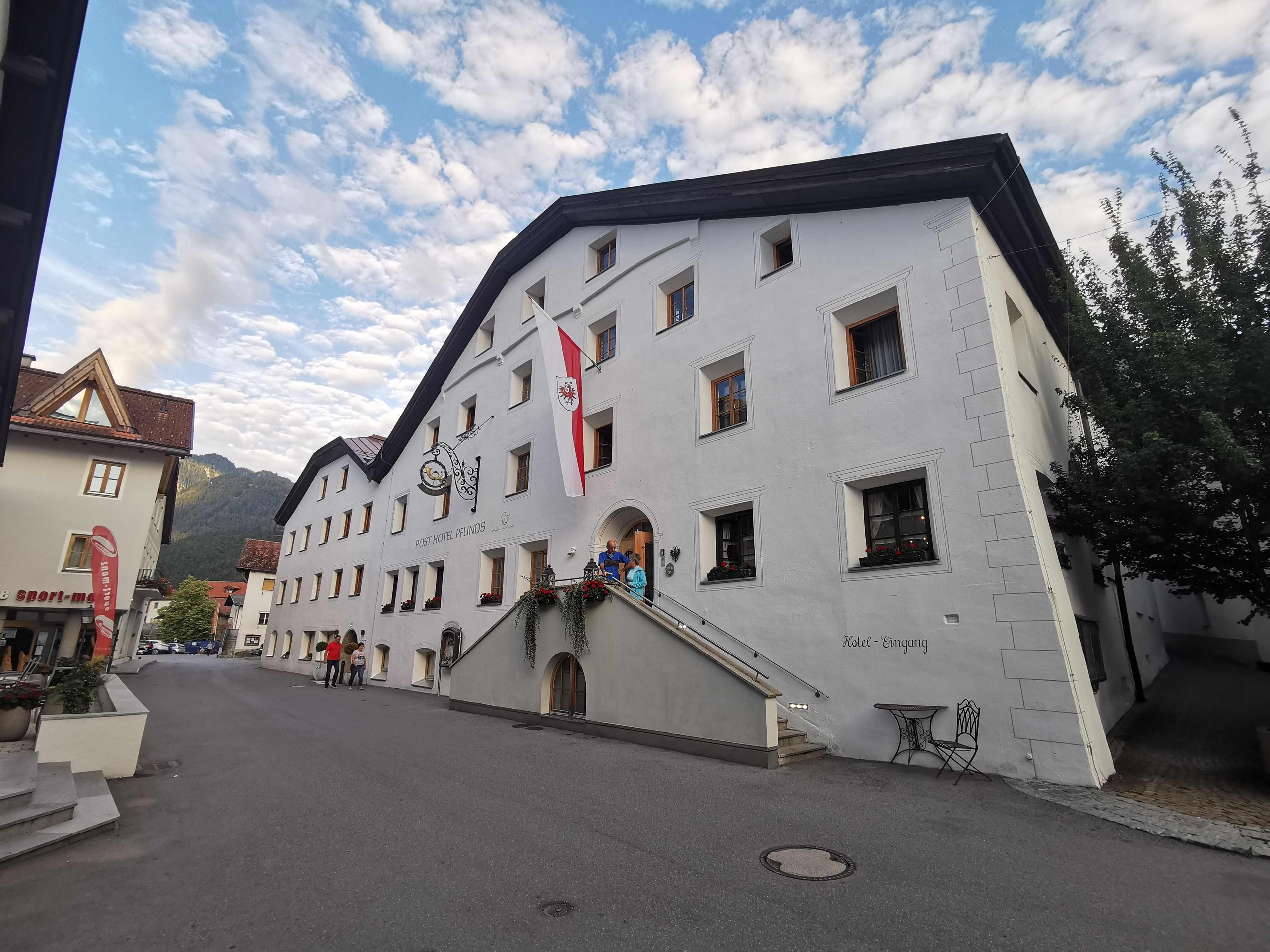 Unser Hotel in Pfunds