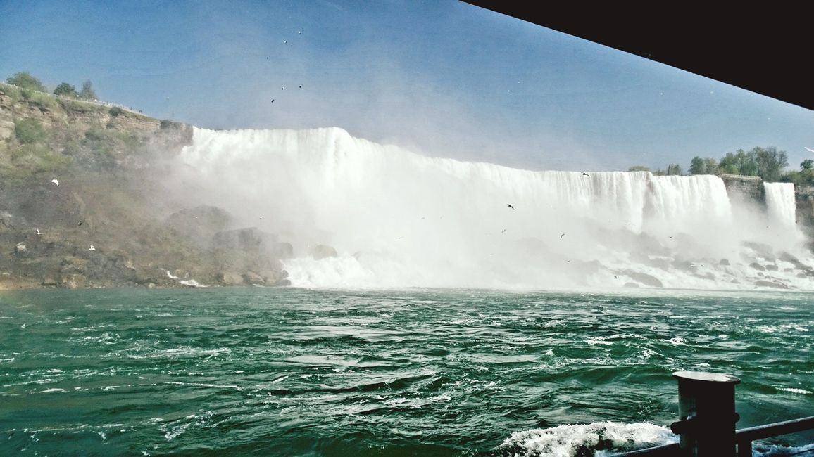 American Falls seen from the boat
