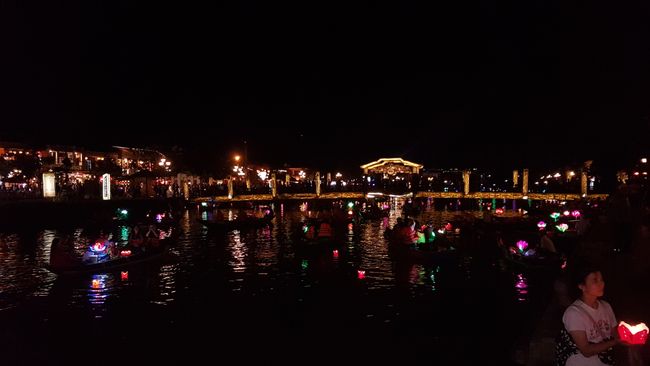 Night market of Hoi An. 