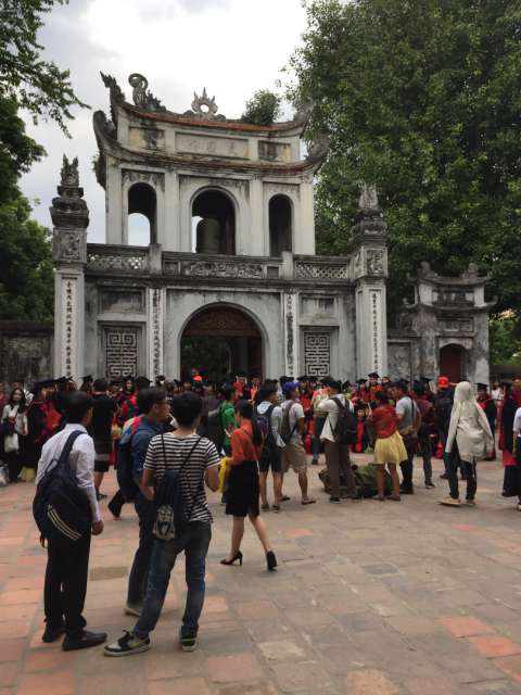 entrance to the Temple of Literature 