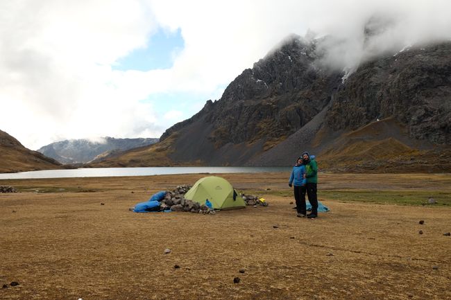 Unser Trek rund um den Ausangate und zu den Rainbowmountains