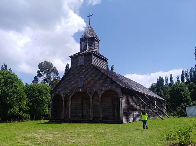 Wooden church in Puqueldon
