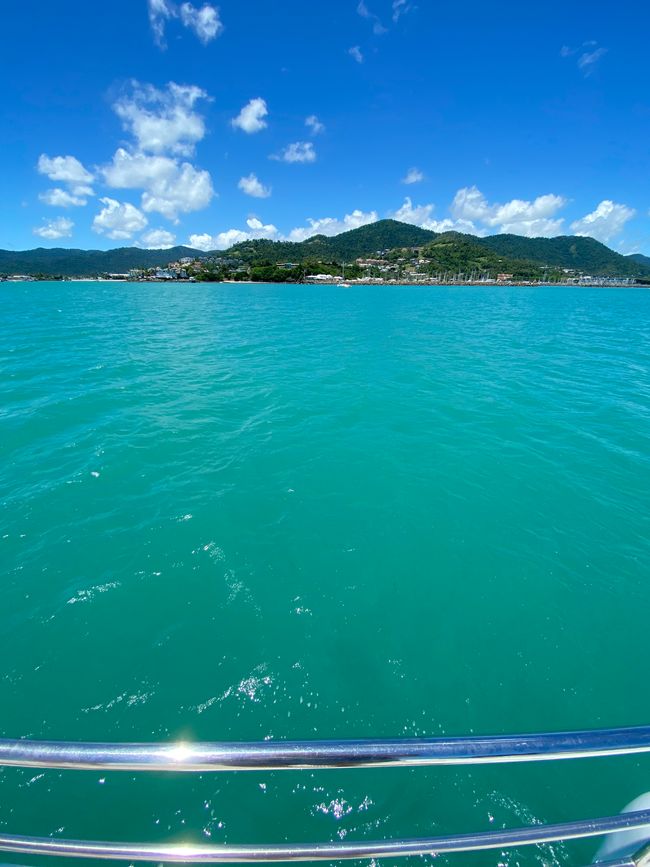 Trip to Airlie Beach harbor