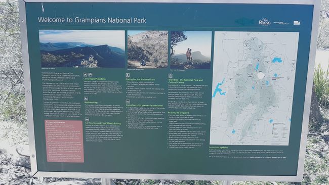 Grampians National Park (29. - 31. Okt. 2018)