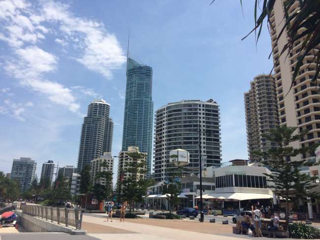 Back in Surfers Paradise