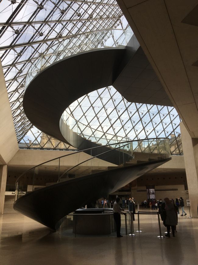 Eingang des Louvre