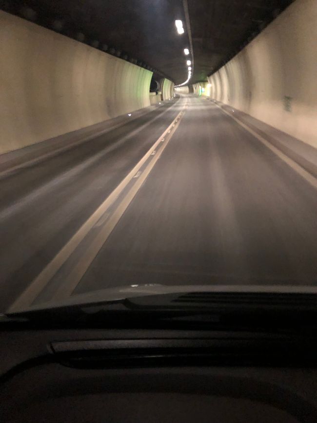 No, there is a tunnel