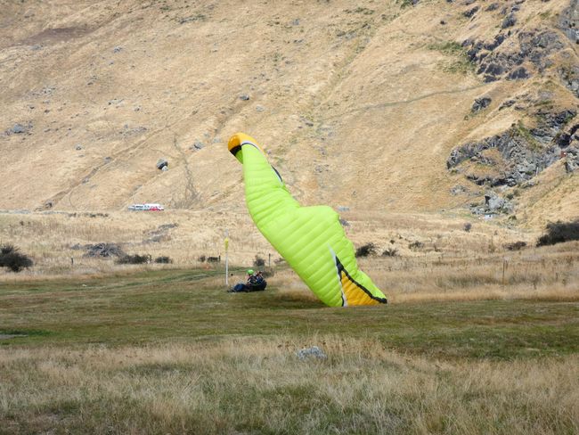 Tandem paragliding at Wanka 😍