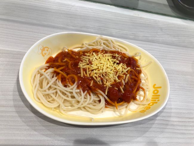 Spaghetti bei Jolibee