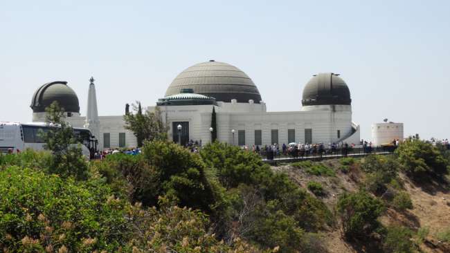 Visited Griffith Observatory in L.A.