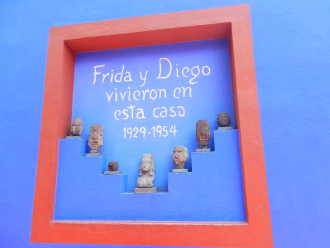 Casa de Frida Kahlo/Fridas Haus