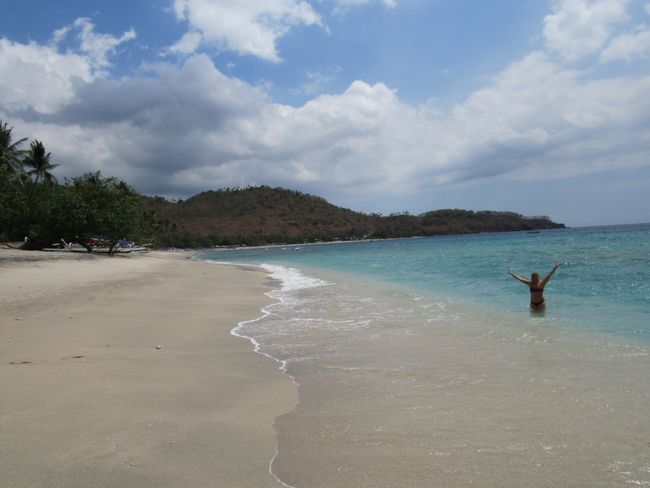 Strand auf Lombok bei sengiggi 
