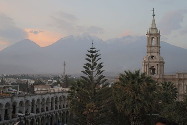 Arequipa - white city surrounded by volcanoes